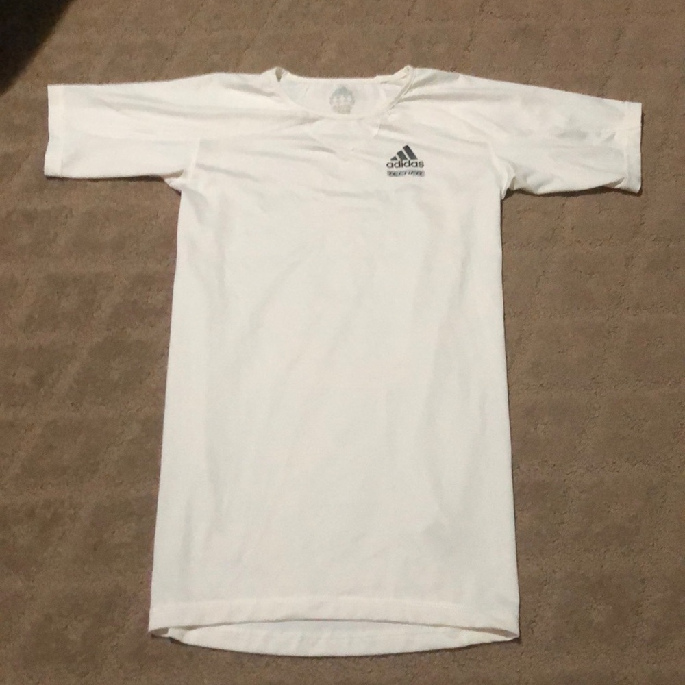 Adidas Techfit Climalite Shirt White M